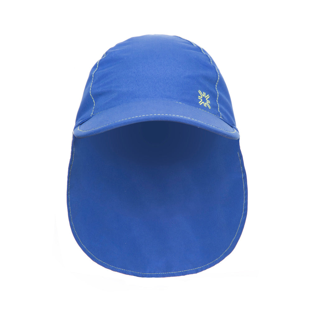 UPF50+ Kids hat with neck protection – Sol Searching Brazil