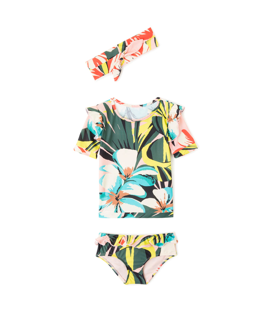 Laura Rose Two Piece Swimsuit With Headband (BABY)