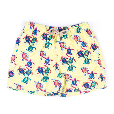 Daddy & Me  Collection: Printed Crabs Shorts with bag - Adult